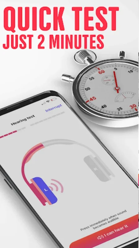 Hearing Test, Audiogram for Android - Monitor Hearing Easily