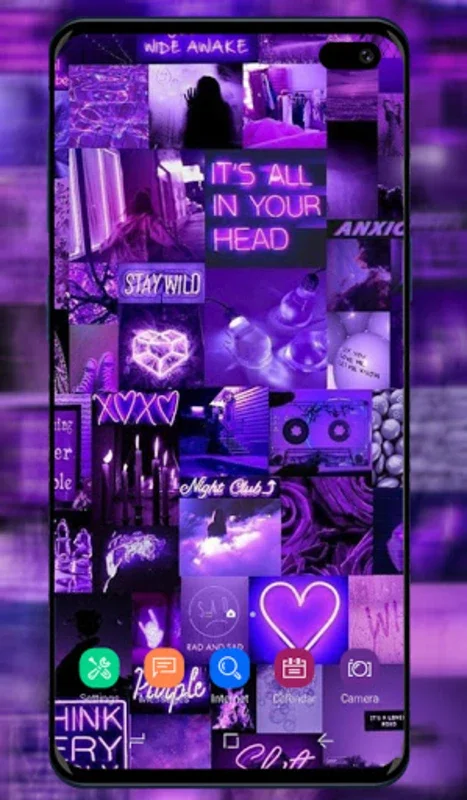 Purple Wallpaper for Android - Elegant Customization