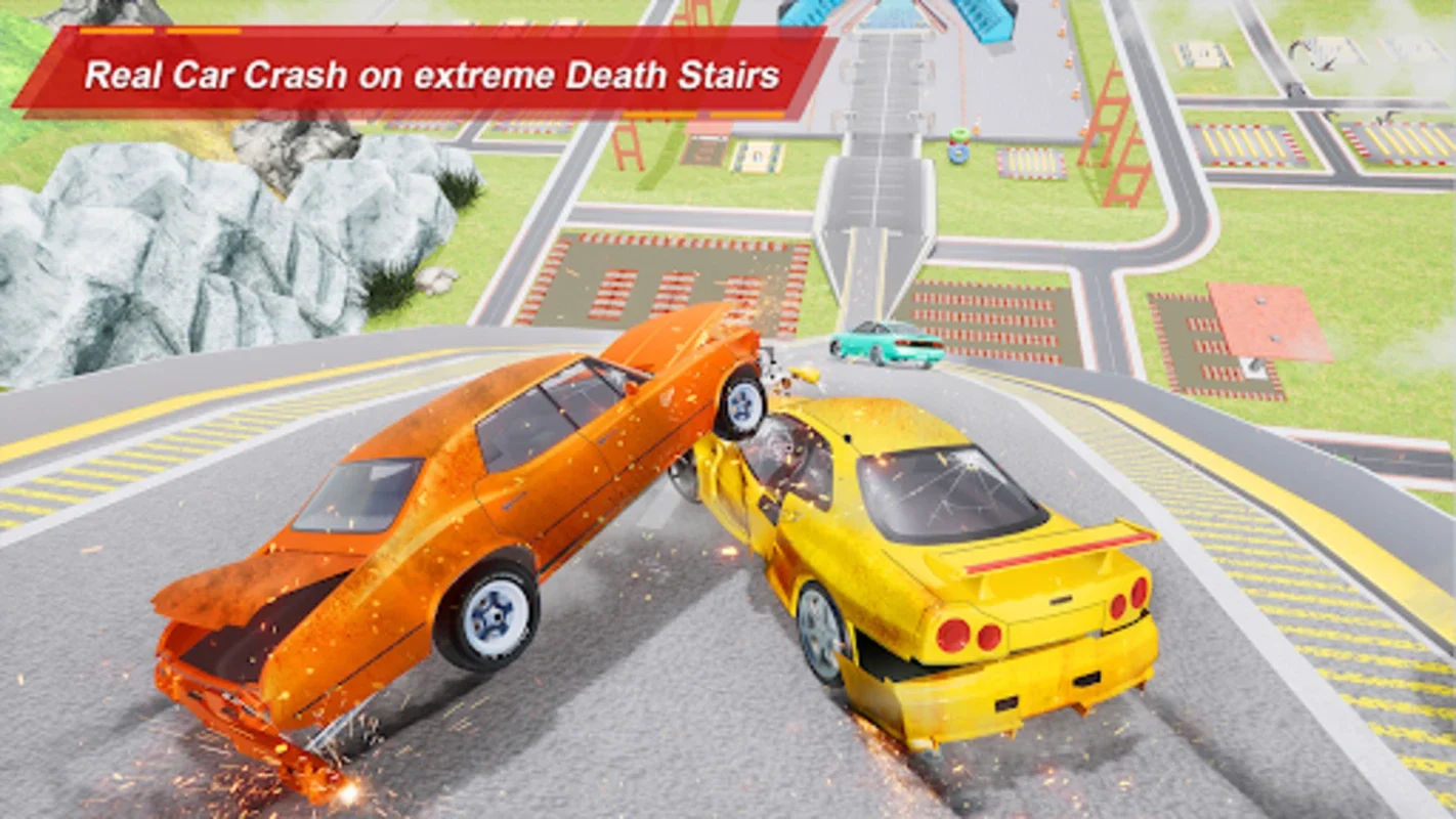 Trials Car Crash - Car Driving for Android: Thrilling Crashes and Vehicle Upgrades