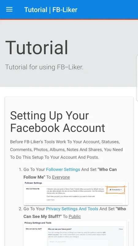 Auto Liker for Android - Boost Your Facebook Likes