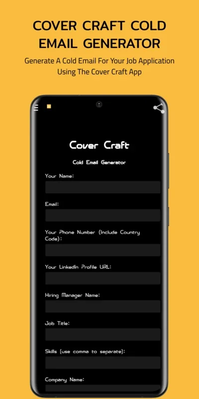 Cover Craft for Android - Create Professional Communications Easily