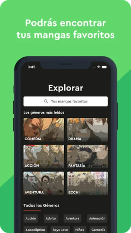 MangeX - Mangas en Español for Android: Explore a World of Mangas