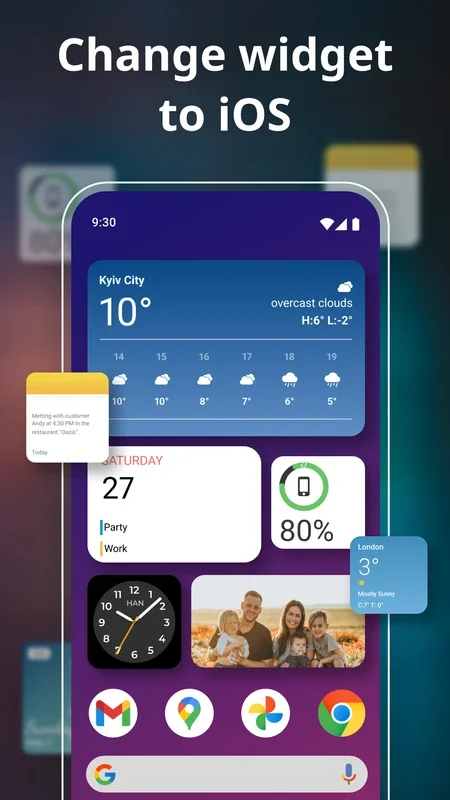 Color Widgets - iWidgets for Android: Customize Your Home Screen