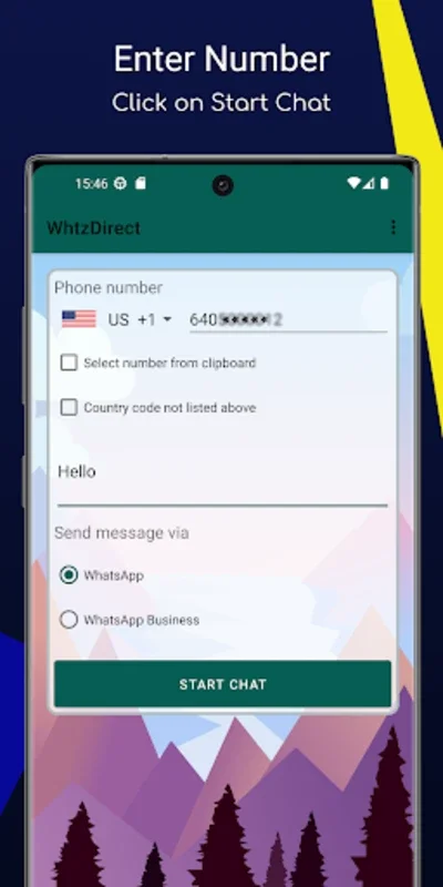 DirectChat for Android - Instant Messaging to Unsaved Contacts