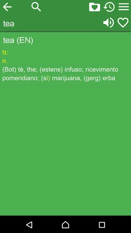 EN-IT Dictionary Free for Android - No Downloading Needed