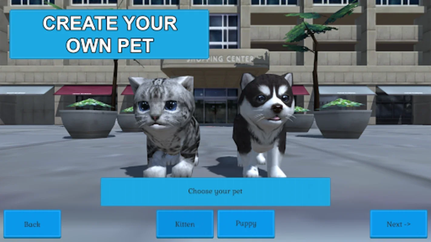 Cute Pocket Cat And Puppy 3D for Android - Immersive Pet World