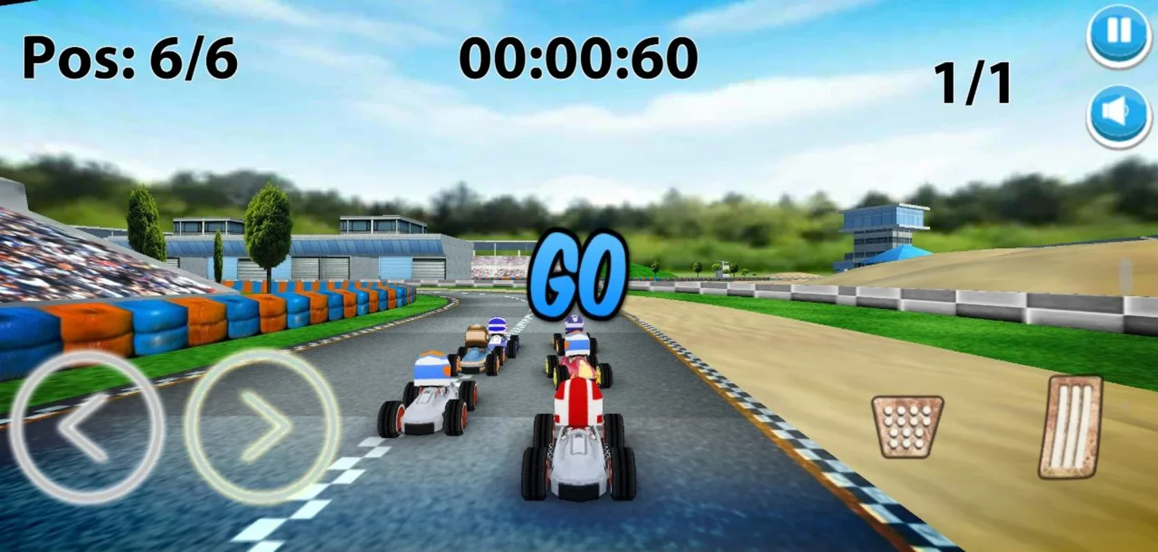 Rush Kart Racing 3D for Android - Thrilling Races Await