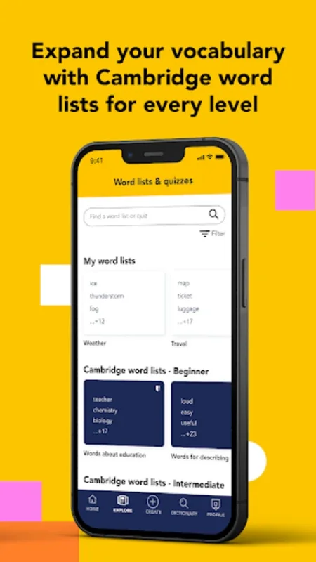 Cambridge Dictionary +Plus for Android: Personalized English Learning