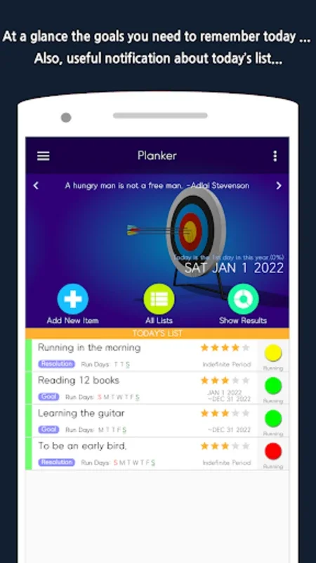 Planker : Plan & Goal Reminder for Android - Efficient Goal Tracker