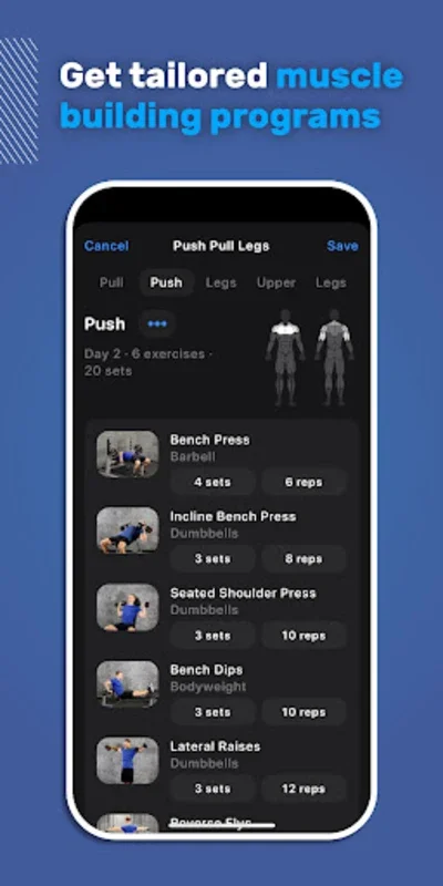 Alpha Progression Gym Tracker for Android - Sculpt Your Body