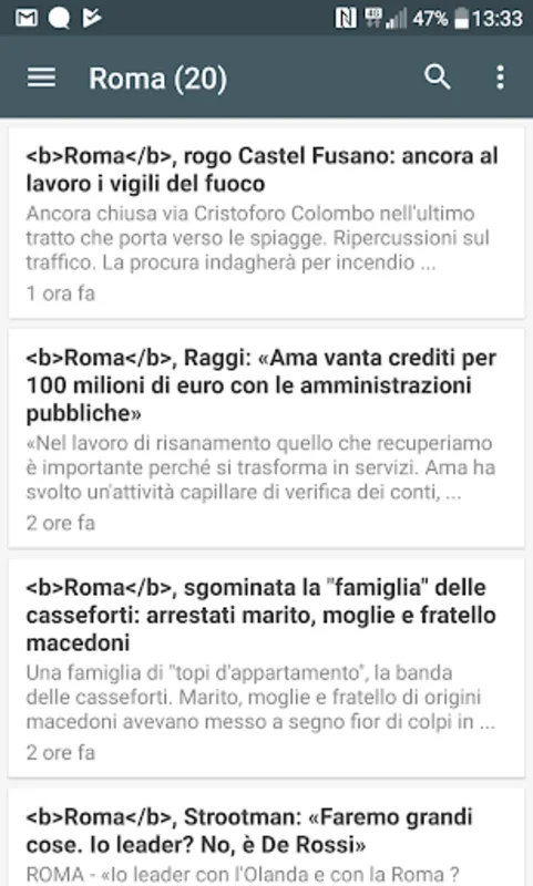 Roma Capitale News for Android: Stay Informed