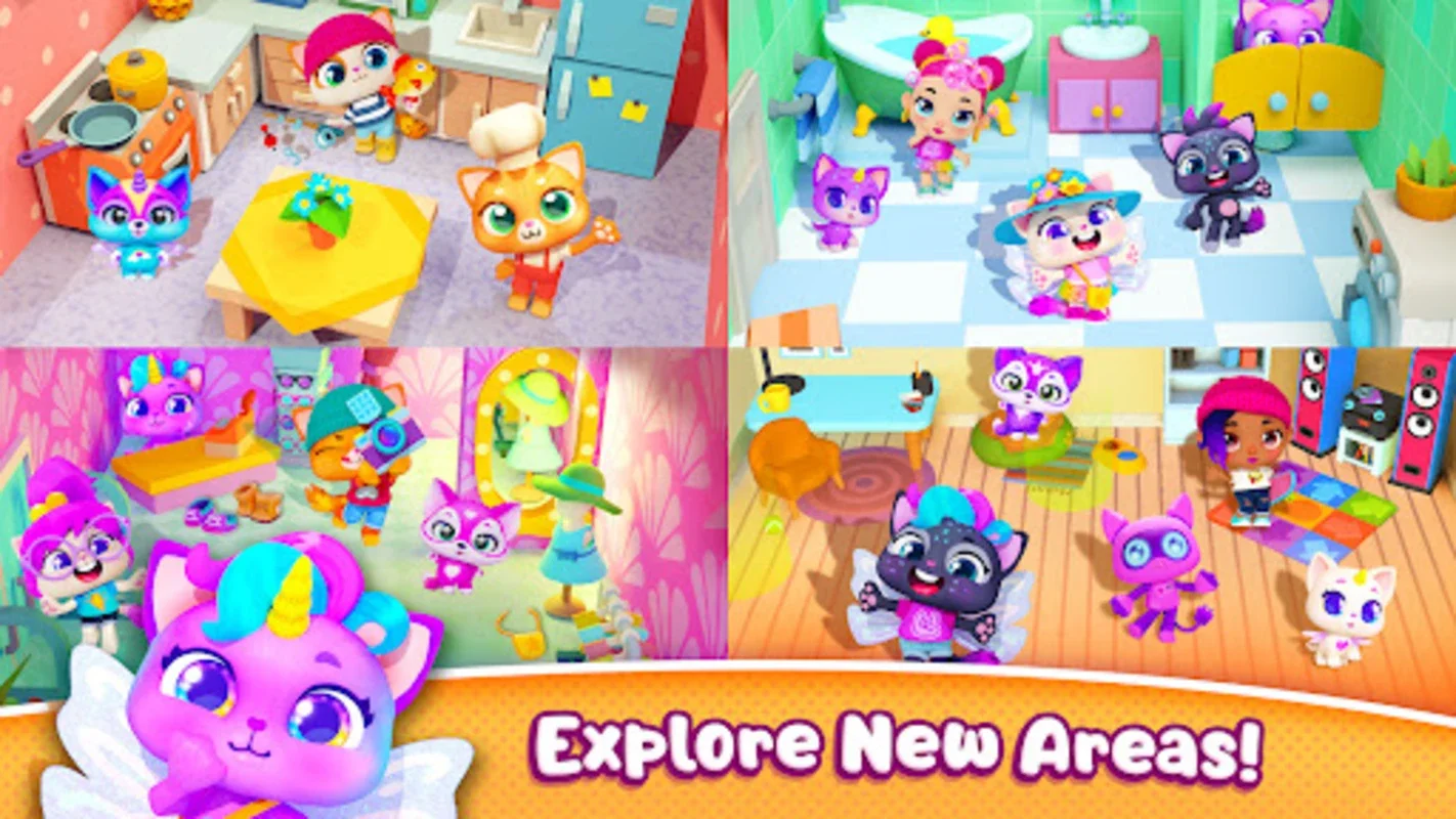 Pocket Town - Animal World for Android: Build and Explore