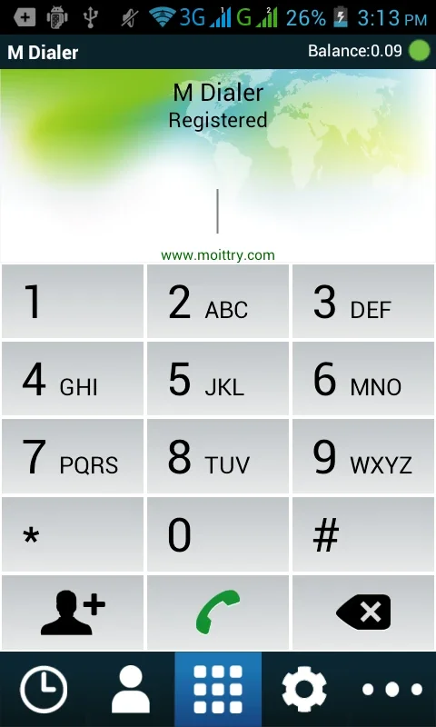 M Dialer for Android - Affordable International Calling