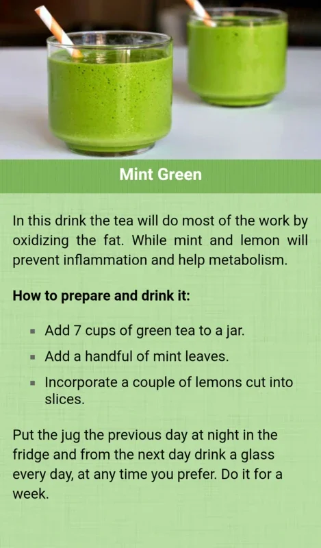 Weight Loss Juice for Android: Aid in Weight Loss