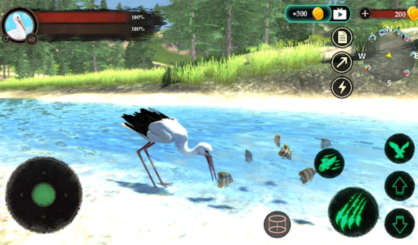 The White Stork for Android - Realistic Survival Adventure