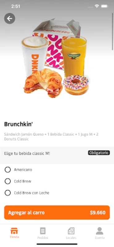 Dunkin' App Chile for Android: Enhance Your Dining