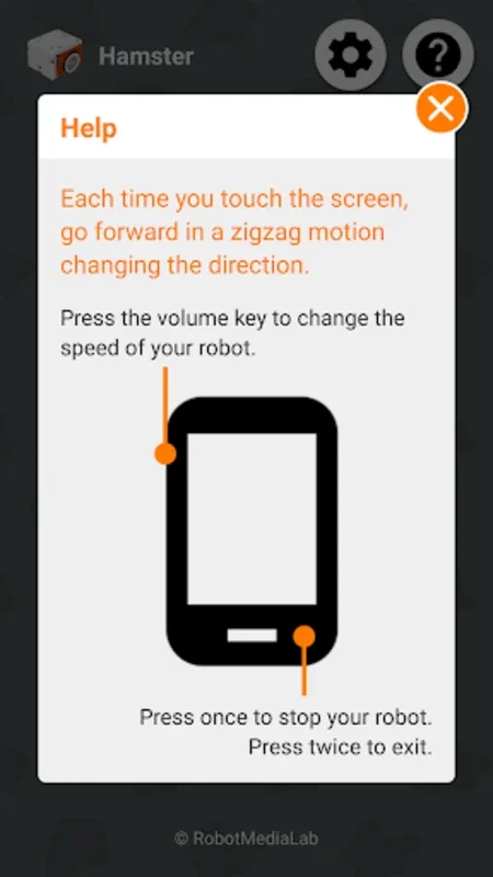 TouchTouch GoGo! for ROBOID on Android - Precise Control