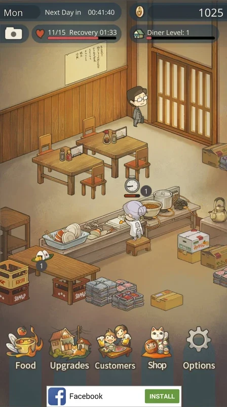 Hungry Hearts Diner: Run a Japanese Restaurant on Android