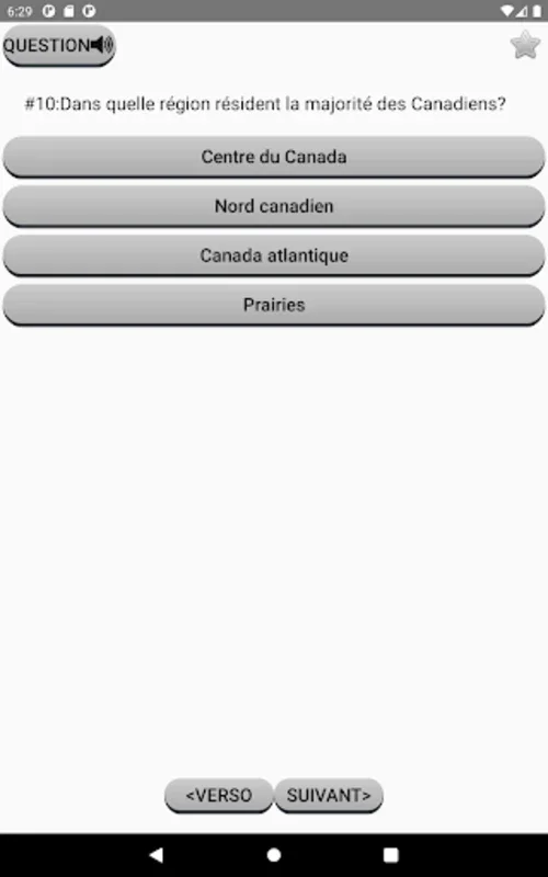 Test de citoyenneté canadienne for Android - Prepare for Citizenship Test