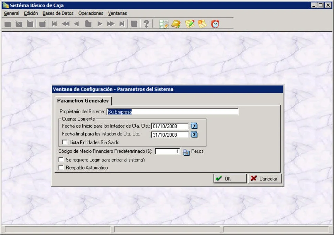 Caja Basica for Windows - Manage Accounts with Ease