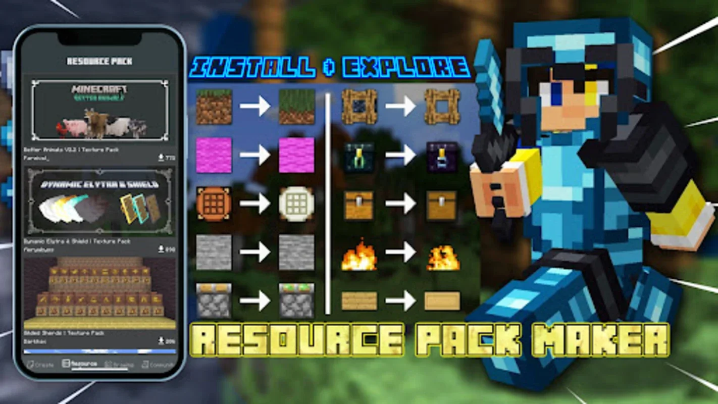 Textures Maker for Android: Create Stunning Minecraft Textures and Pixel Art