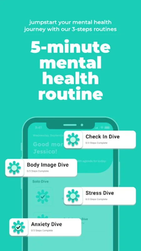 DiveThru for Android: Mental Wellness App