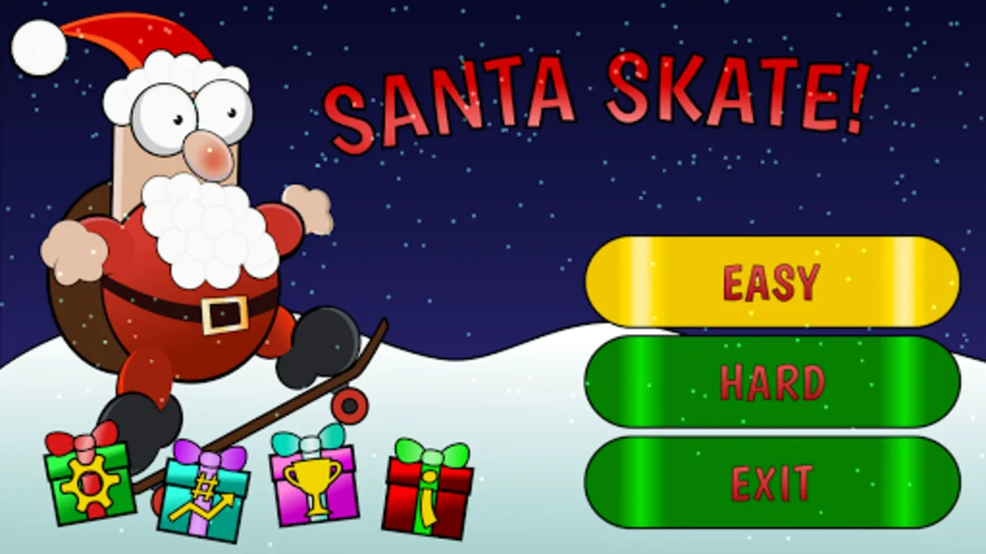 Santa Skate for Android - Festive Skateboarding Fun