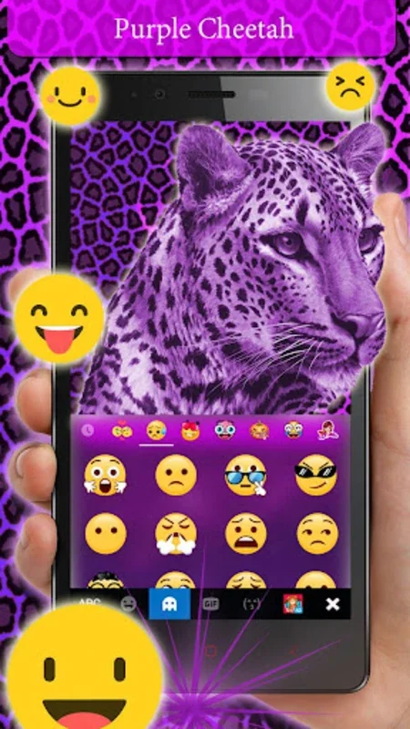 PurpleCheetah for Android - Stylish Keyboard with Custom Themes