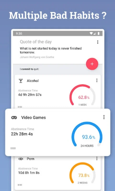 Quitzilla: Bad Habit Tracker for Android - Transform Your Habits