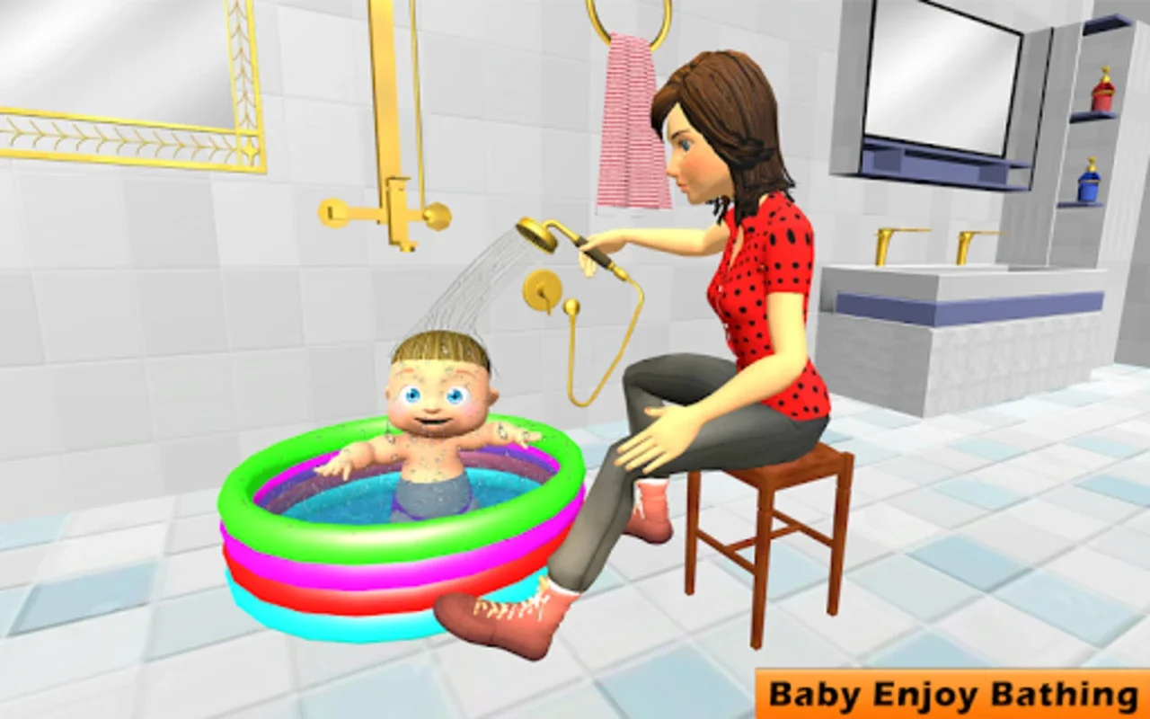 Virtual Mom Baby Care for Android - Manage Family Life in a Virtual World