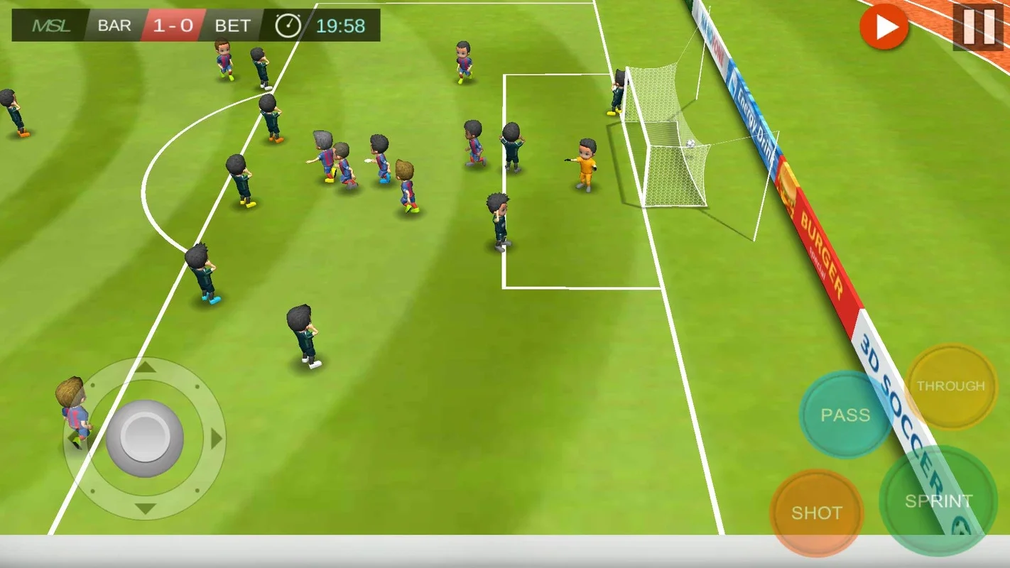 Mobile Soccer League for Android - Enjoy Realistic Soccer Action