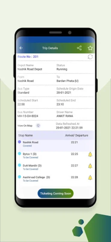 Nashik City Bus for Android: Real - Time Schedules and Live Tracking