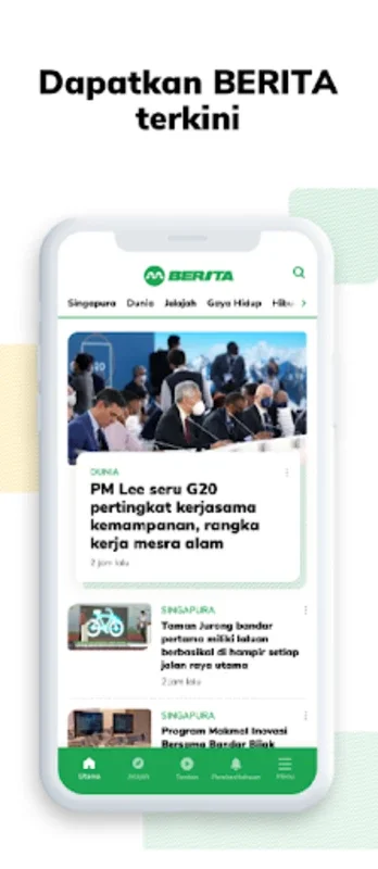 BERITA MediaCorp for Android - Premier Malay Community News