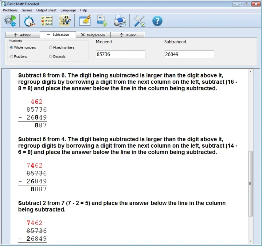 Basic Math Decoded for Windows - Enhance Your Math Skills