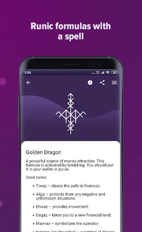 Runes & Runic formulas for Android - Unlock Mystical Insights