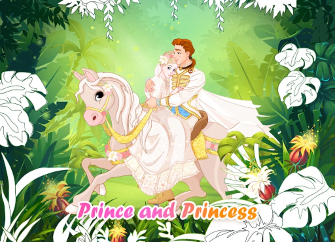 Princess Color by Number Game for Android: A Magical Coloring Experience