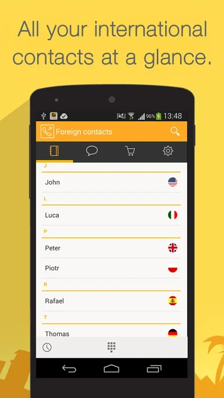 toolani for Android - Affordable Global Calls