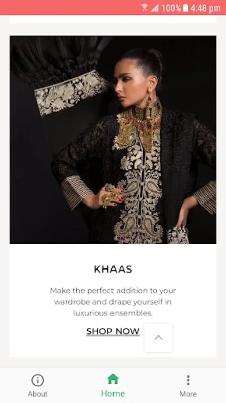 Khaadi Store for Android - Blending Eastern and Western Styles