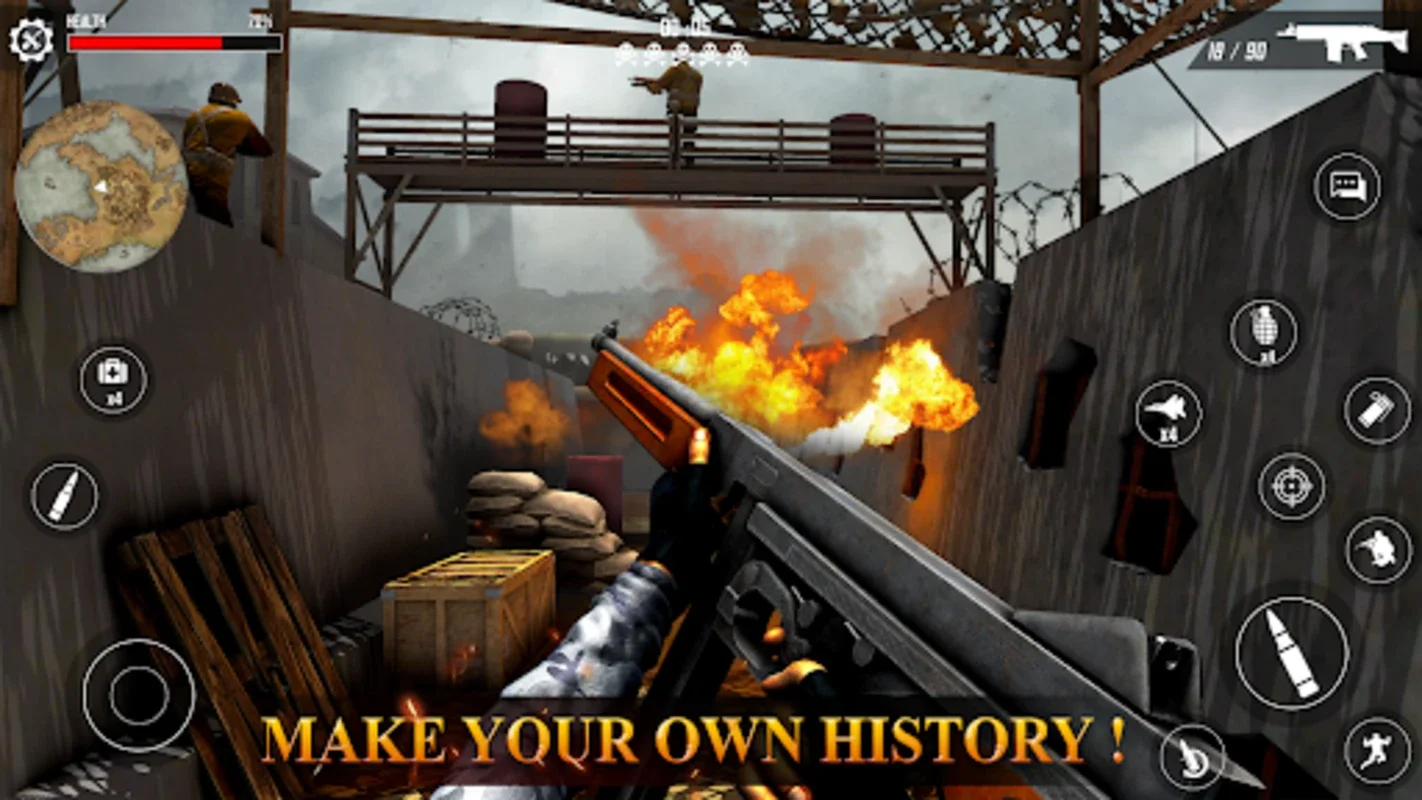 World War : WW2 Shooting Games for Android - Immersive Combat