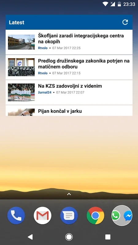 Slovenia News (Novice) for Android - Stay Informed