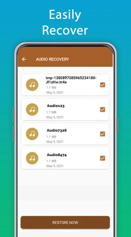 Recover Audio for Android - Effortless Audio File Recovery