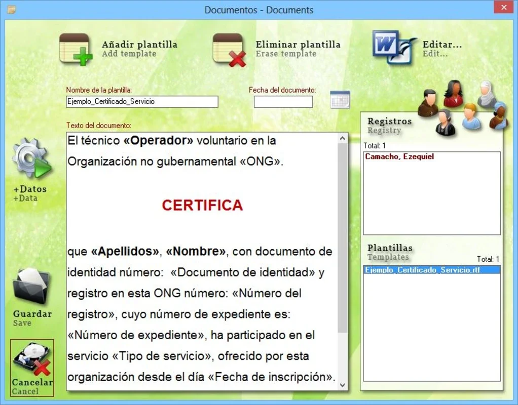 Gestión de ONGs for Windows: Streamlining NGO Management