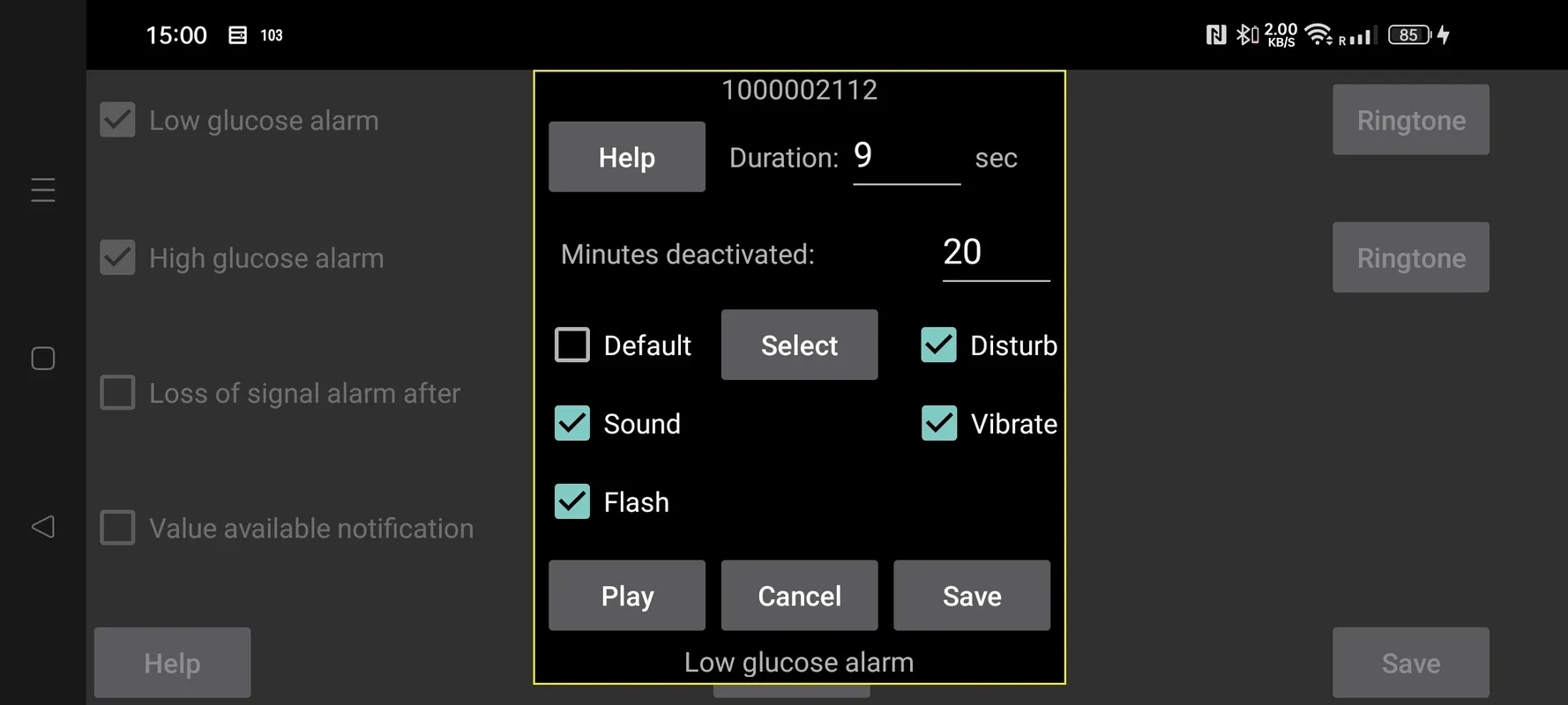 Juggluco: Real-time Glucose Monitoring for Android