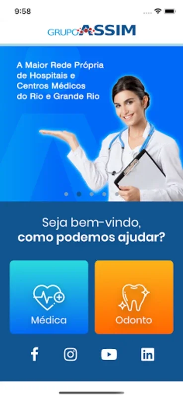 ASSIM SAÚDE for Android - Manage Healthcare Easily