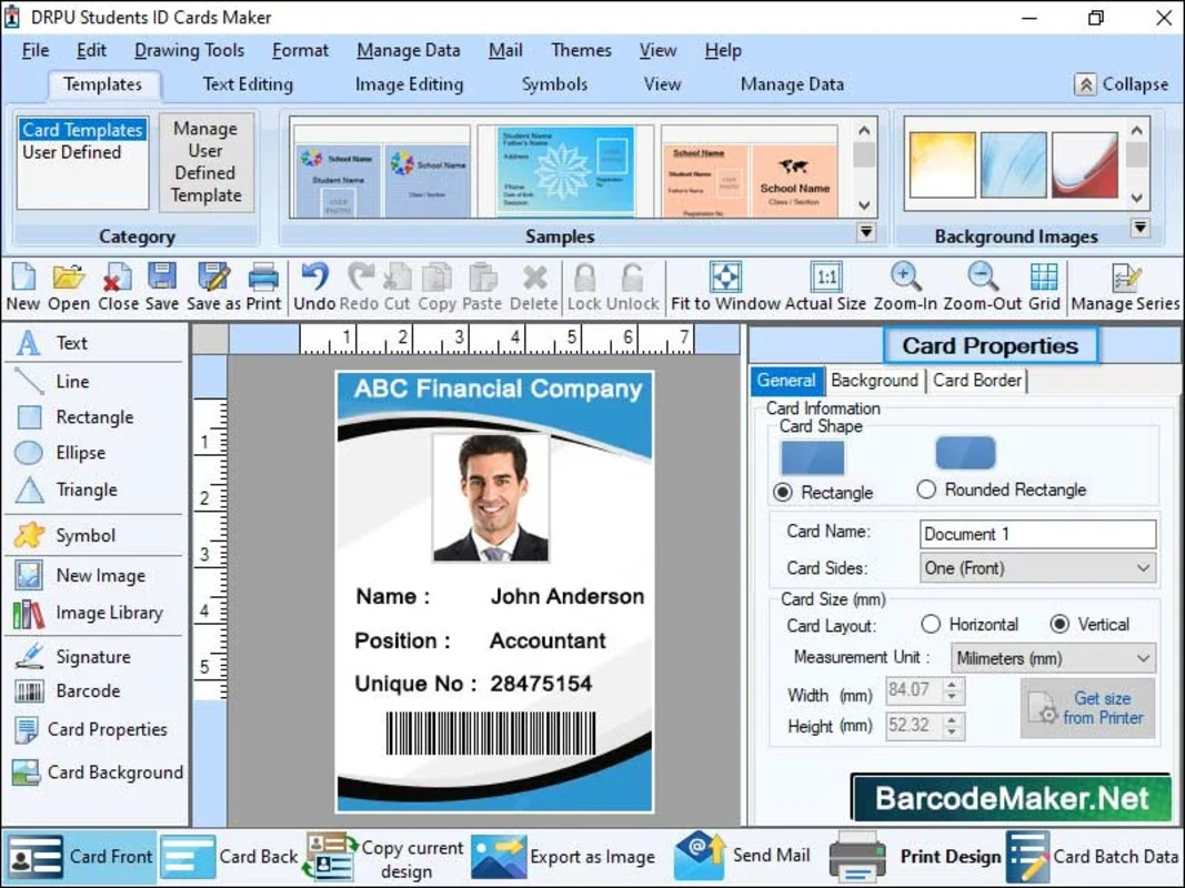 Student ID Card Maker Software for Windows - Simplify ID Creation