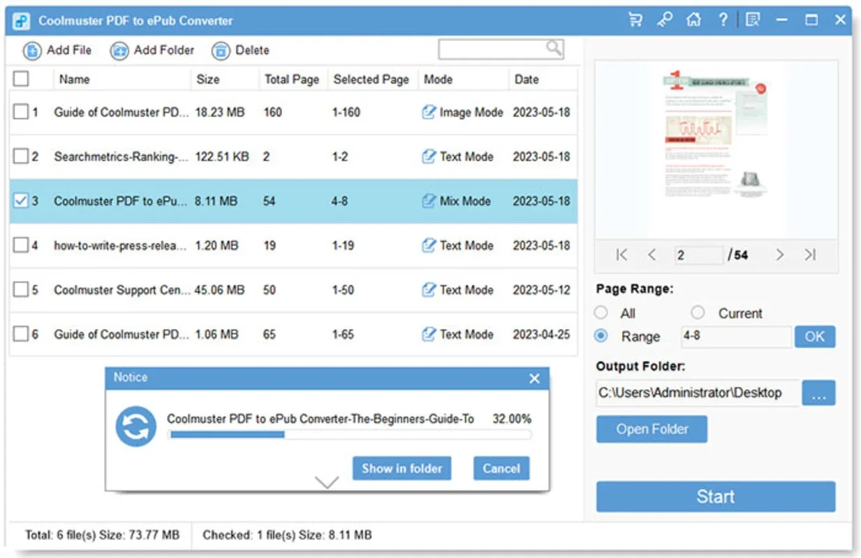 Coolmuster PDF to ePub Converter for Windows: Effortless Conversion