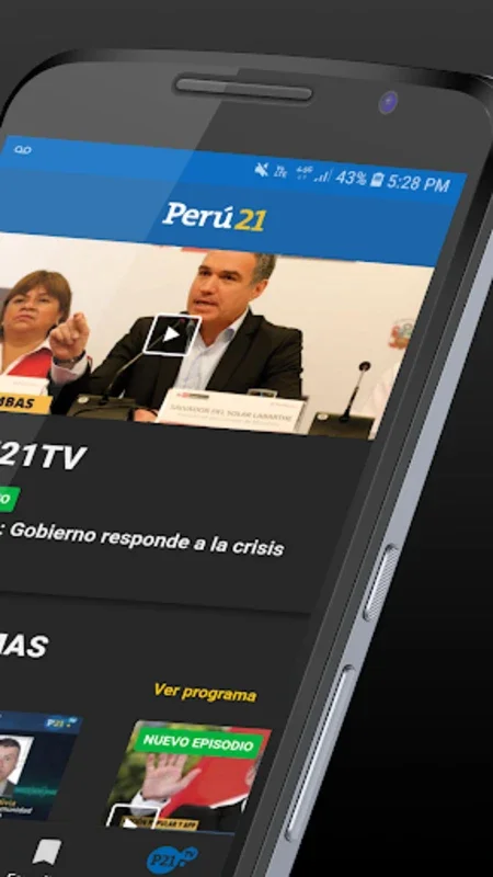 Perú21 for Android - Stay Informed with the Latest News