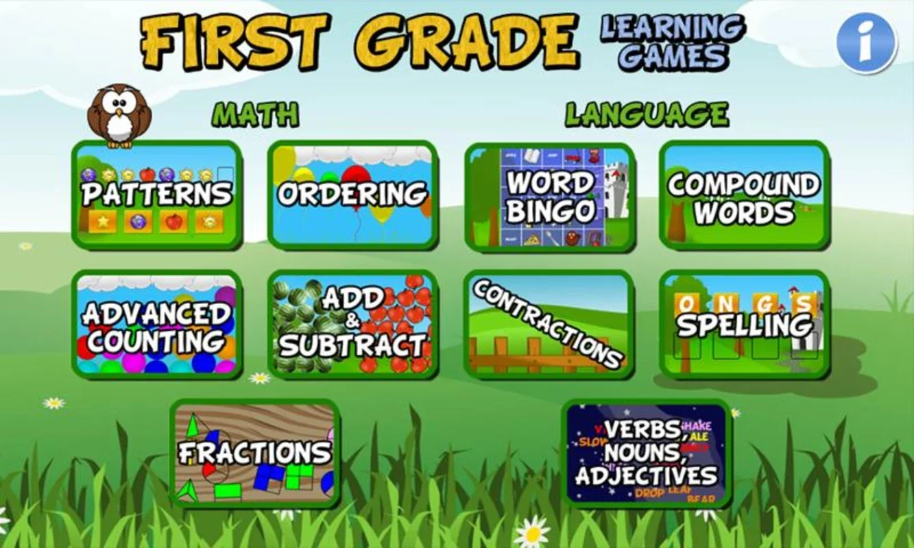 First Grade Learning Games: Fun Educational App for Android