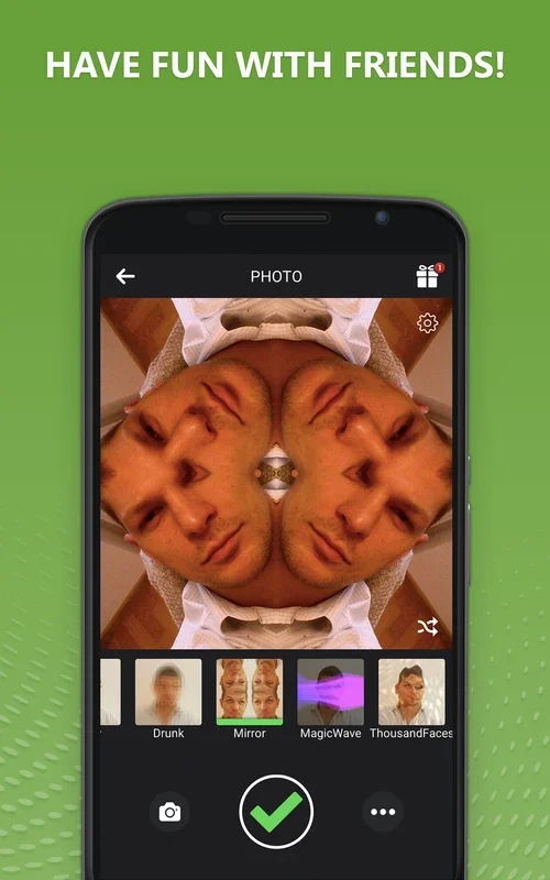 Funny Camera for Android: Wild Effects Galore