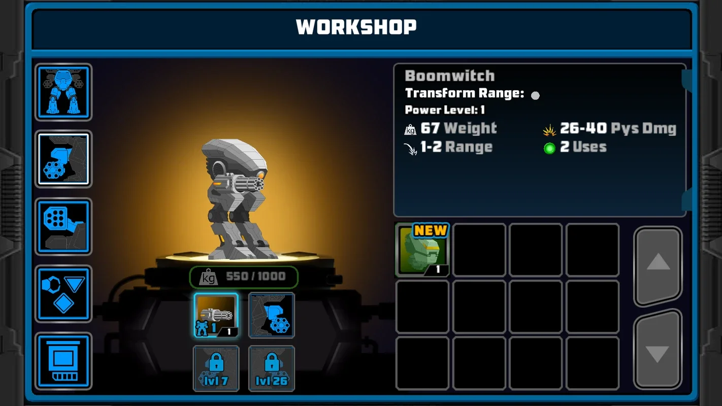 Super Mechs for Android - Build and Battle Robots